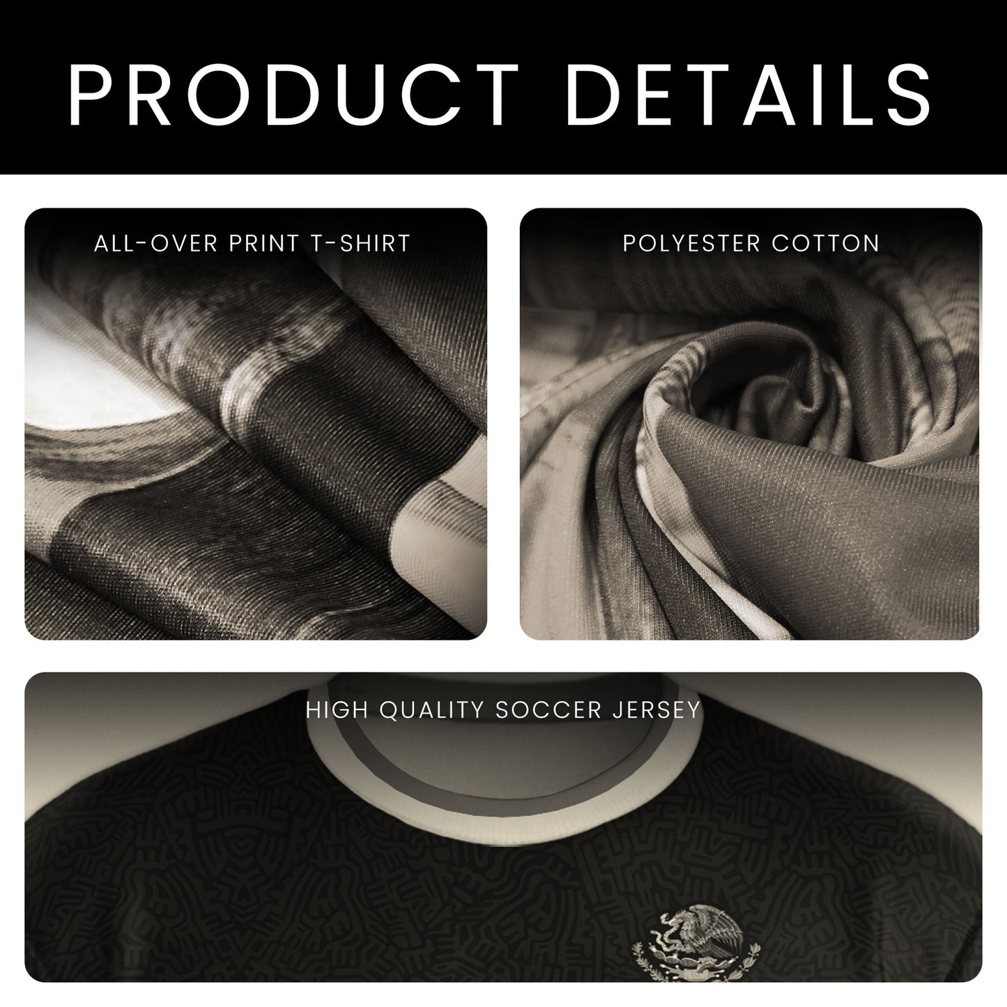 Mexico Burgundy Aztec Eagle Heritage Soccer Jersey